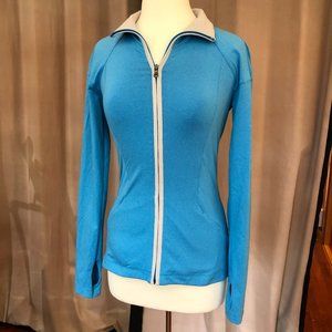Under Armour Blue Zip jacket, size M with pockets